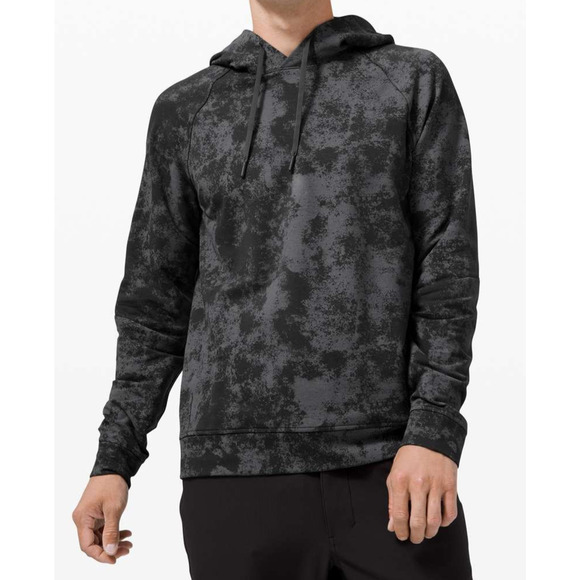 lululemon athletica Other - Lululemon City Sweat Pullover Hoodie French Terry Astral Graphite Grey Men's M